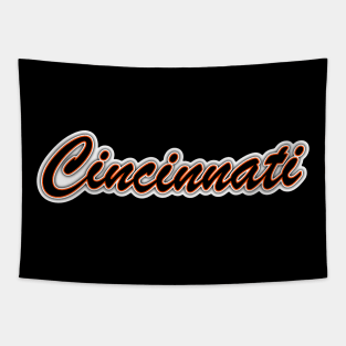 Football Fan of Cincinnati Tapestry