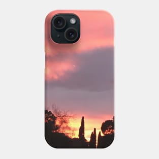 Sunset silhouettes Phone Case