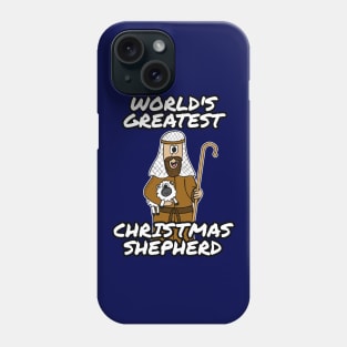 World's Greatest Christmas Shepherd Church Nativity Funny Phone Case