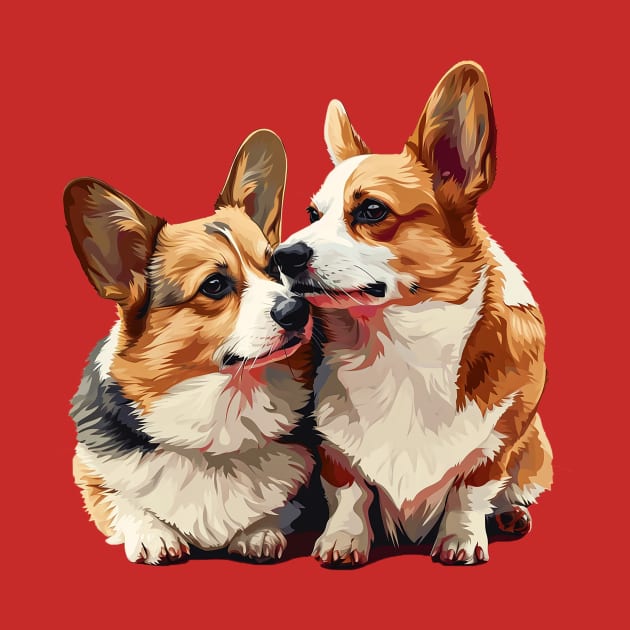 corgis by dubcarnage