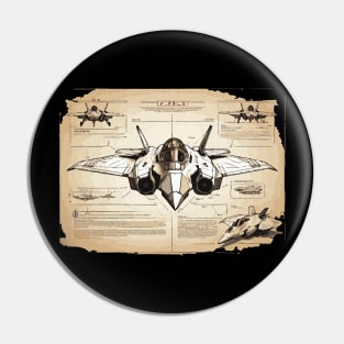 fighter plane Pin