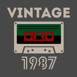 Vintage Cassette Tape - 1987 T-Shirt