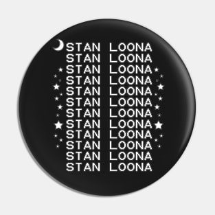 Stan Loona - BLK&WH Pin