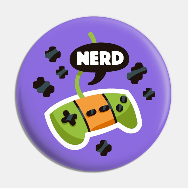 Game Nerd Pin by Fenomeno