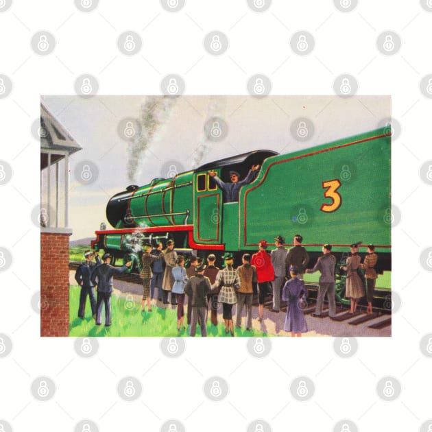 Henry the Green Engine: Henry's Sneeze from The Railway Series by sleepyhenry