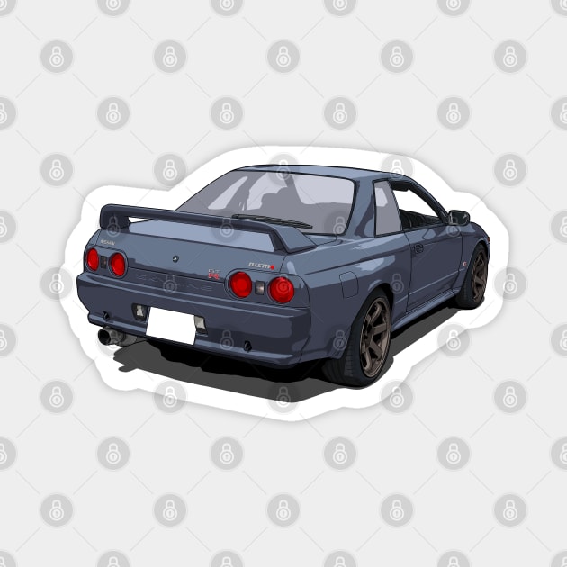 Nissan Skyline GTR R32 Magnet by ArtyMotive