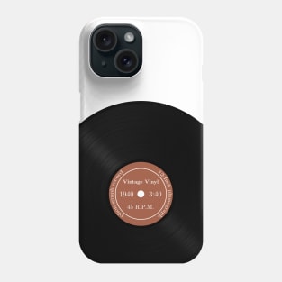 Vinyl record - 1940 edition Phone Case