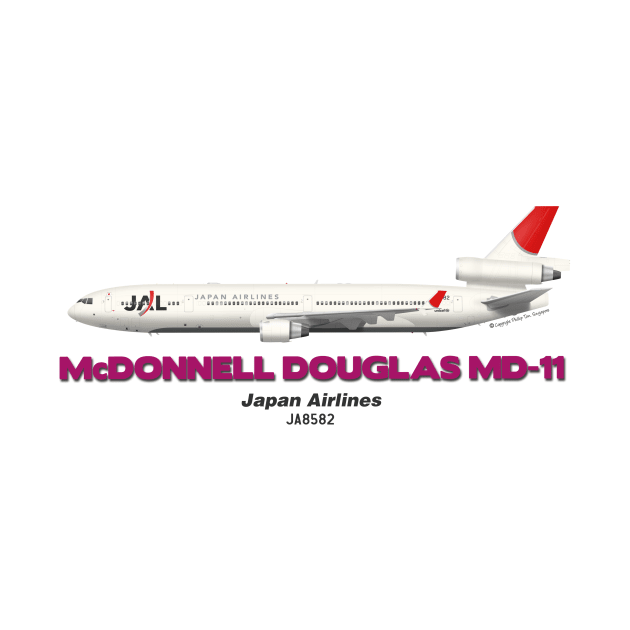 McDonnell Douglas MD-11 - Japan Airlines by TheArtofFlying