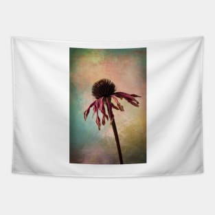 Wilted Textured Cone Flower Tapestry