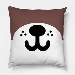 Brown Dog Mask Pillow