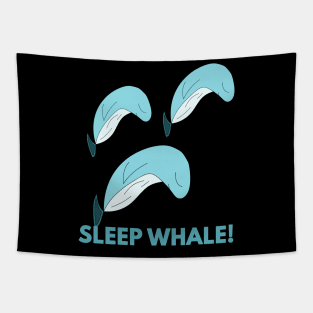 Sleep whale Tapestry