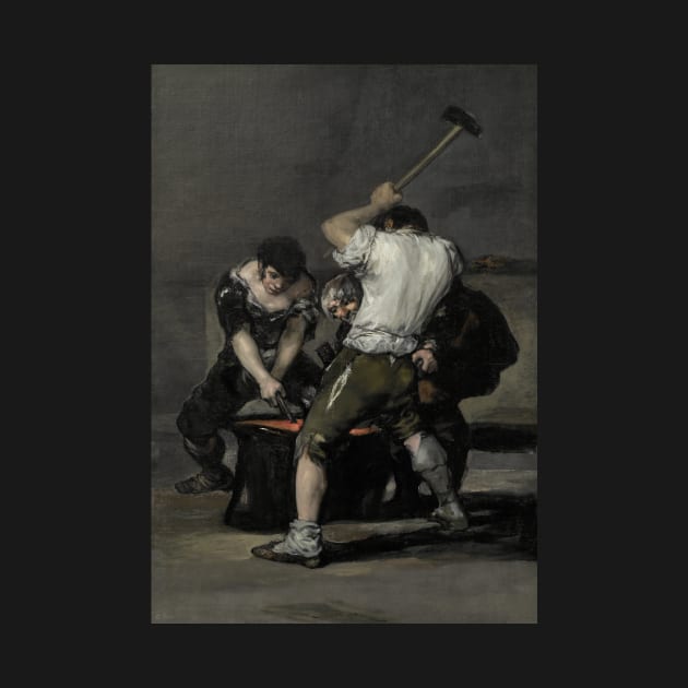 The Forge by Francisco Goya by Classic Art Stall