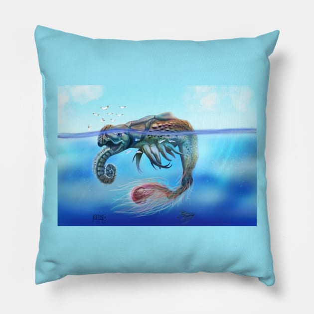 Sea creature Pillow by Bertoni_Lee