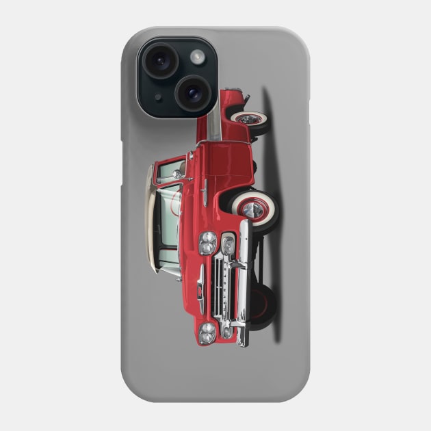 Vintage 1955 Chevrolet Cameo Pickup Truck Phone Case by TheStuffInBetween