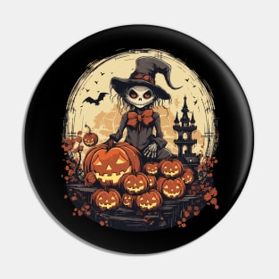 Baron of Pumpkins - halloween pumpkin master Pin