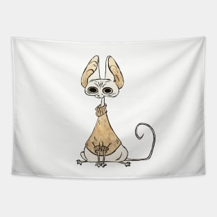 Sphynx Cat Tapestry