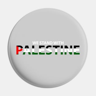 Stand with Palestine Pin