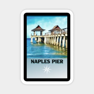 Naples Pier Travel Florida Magnet