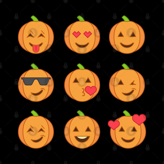 Pumpkin Emoji for Halloween and Thanksgiving Fun by SassySoClassy