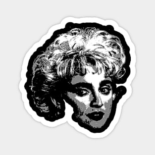 Madonna Circle Pattern Magnet