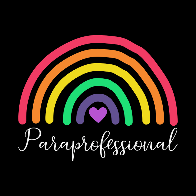 Paraprofessional Special Education Teacher Paraeducator by Visual Vibes