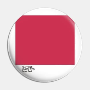 pantone 18-1852 TPG Rose Red Pin