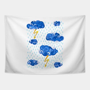 Fairytale Weather Forecast Print Tapestry