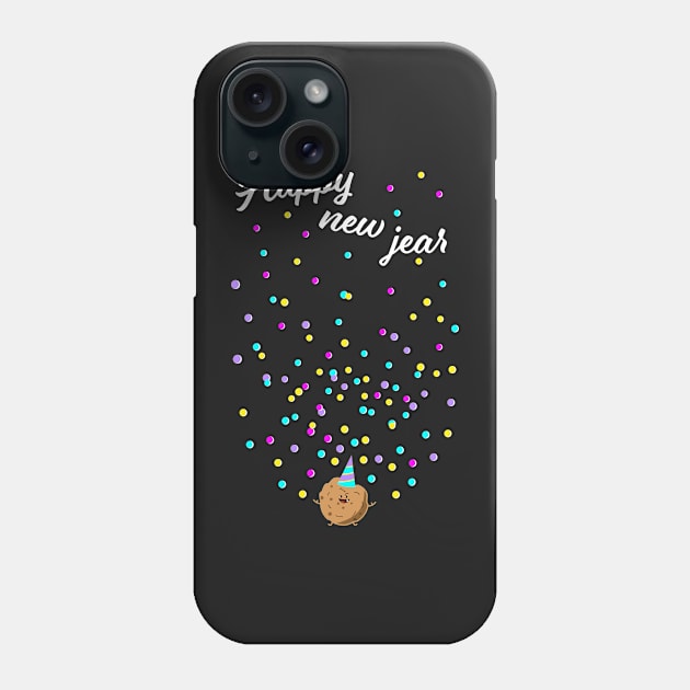 New year cookie Phone Case by spontania