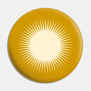 ocher sun Pin