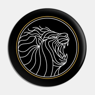 Lion Roar Pin