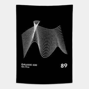 Galaxie 500 / On Fire / Minimalist Artwork Design Tapestry