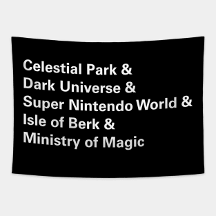 Universal Epic Universe Lands Tapestry