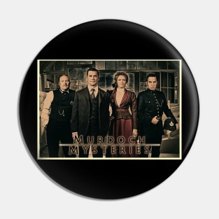 Murdoch Mysteries Stylised Design Pin