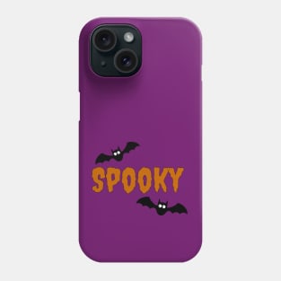 Spooky, Halloween, Bat Costume, Halloween Outfit Phone Case