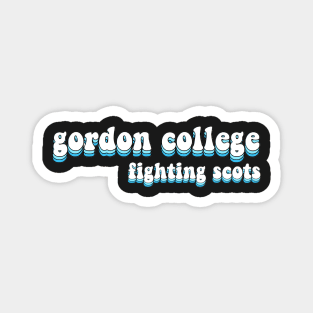 gordon college fighting scots Magnet