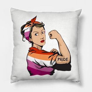 LESSBIAN MOM PRIDE Pillow