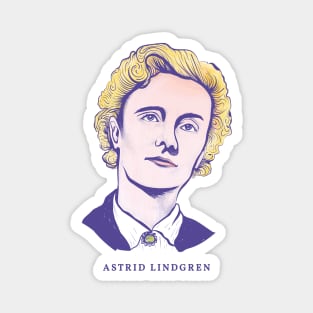 Astrid Lindgren Magnet