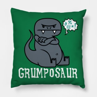 GRUMPASAUR Pillow