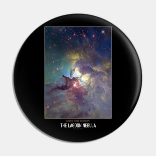 High Resolution Astronomy The Lagoon Nebula Pin