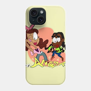 Be Gone, Angst! Phone Case