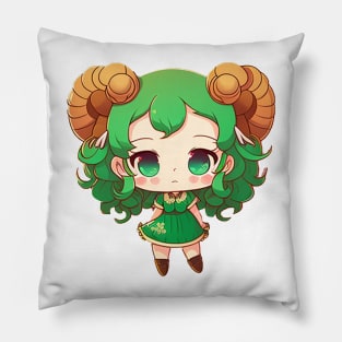 Adorable Aries: Chibi Character Zodiac Collection Pillow