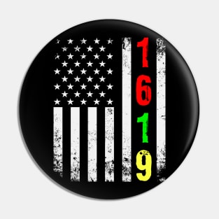 Project 1619 Our Ancestors American Flag Pin