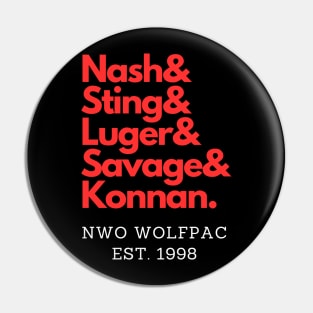 NWO Wolfpac! Pin