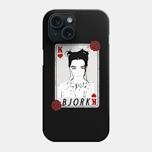 Vintage Card Bjork Phone Case