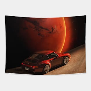 FIERY DRIVE. Tapestry