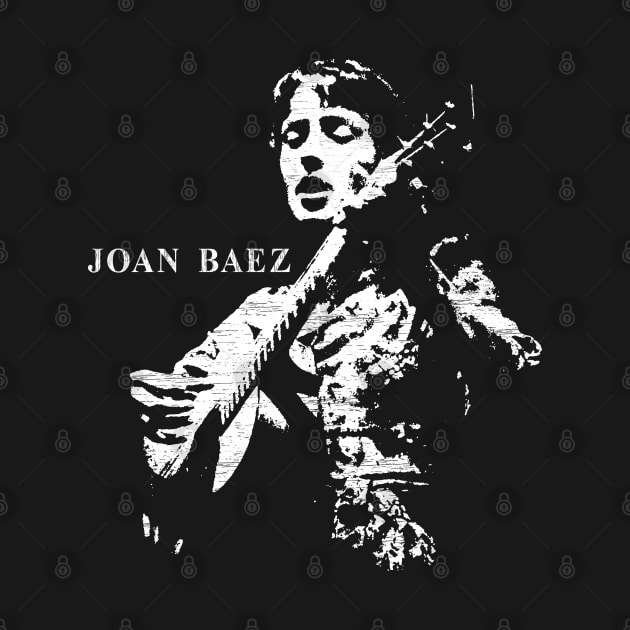 Joan Baez by Skulls Mushroom Arts
