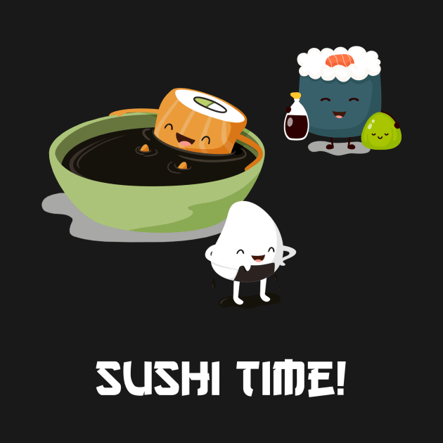 Sushi Time! by Printadorable