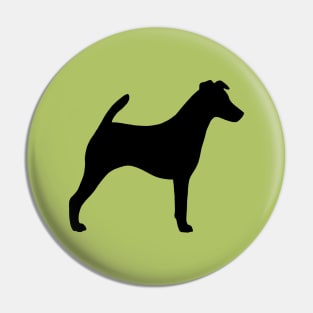 Smooth Fox Terrier Silhouette Pin