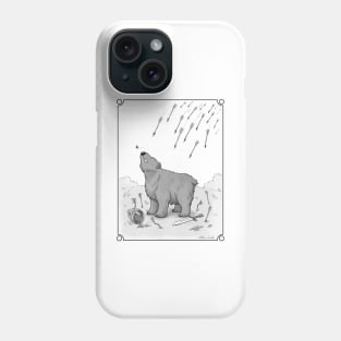 Medieval Battlefield Dumb Bear Phone Case