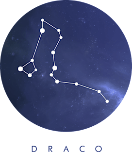 Draco Constellation Magnet